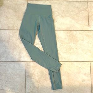 Lululemon sage pants. Size 2, back tag has been cut off.